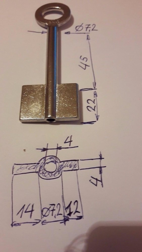 SANK1 /Safe Key blank