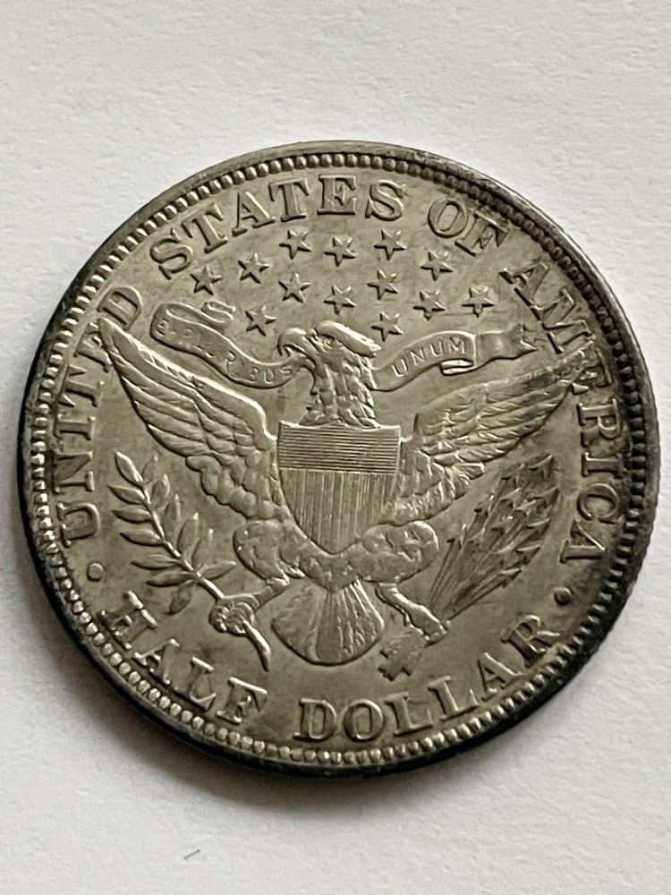1898 P Barber Half Dollar,