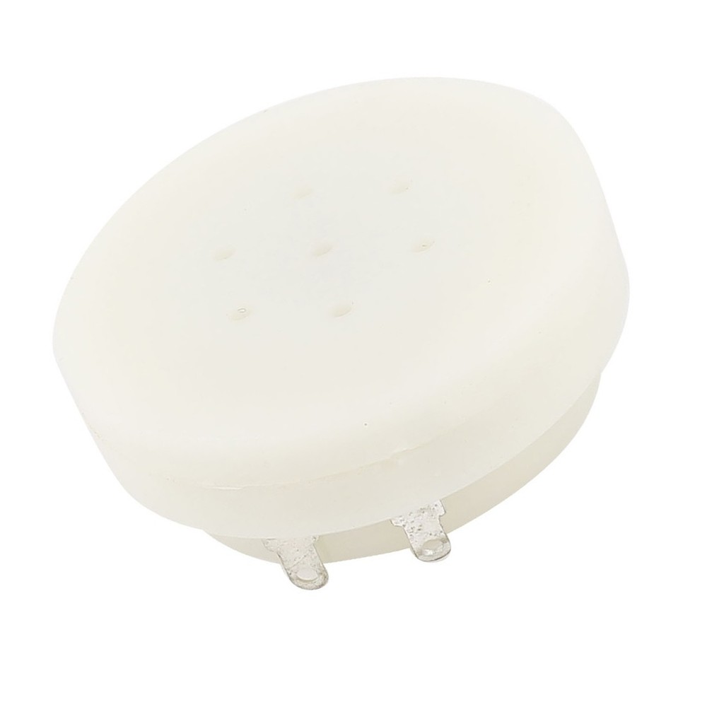 Plastic 30mm Diameter SD152B Telephone Receiver Handset Speaker 150 Ohm White