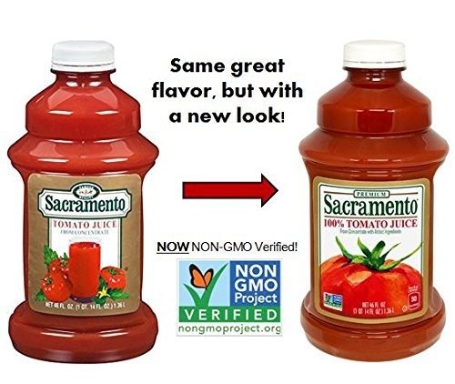Tomato Juice, 46 oz Plastic Bottle