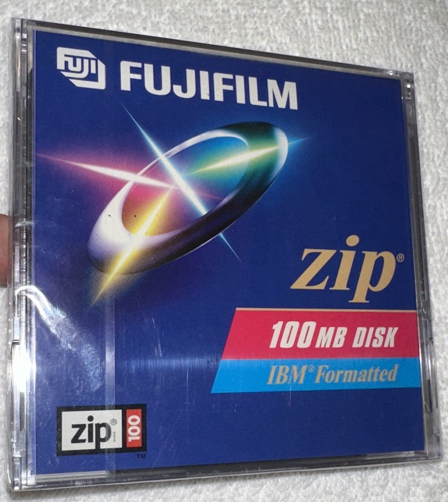 Fujifilm 100 MB Zip Disk IBM Formatted