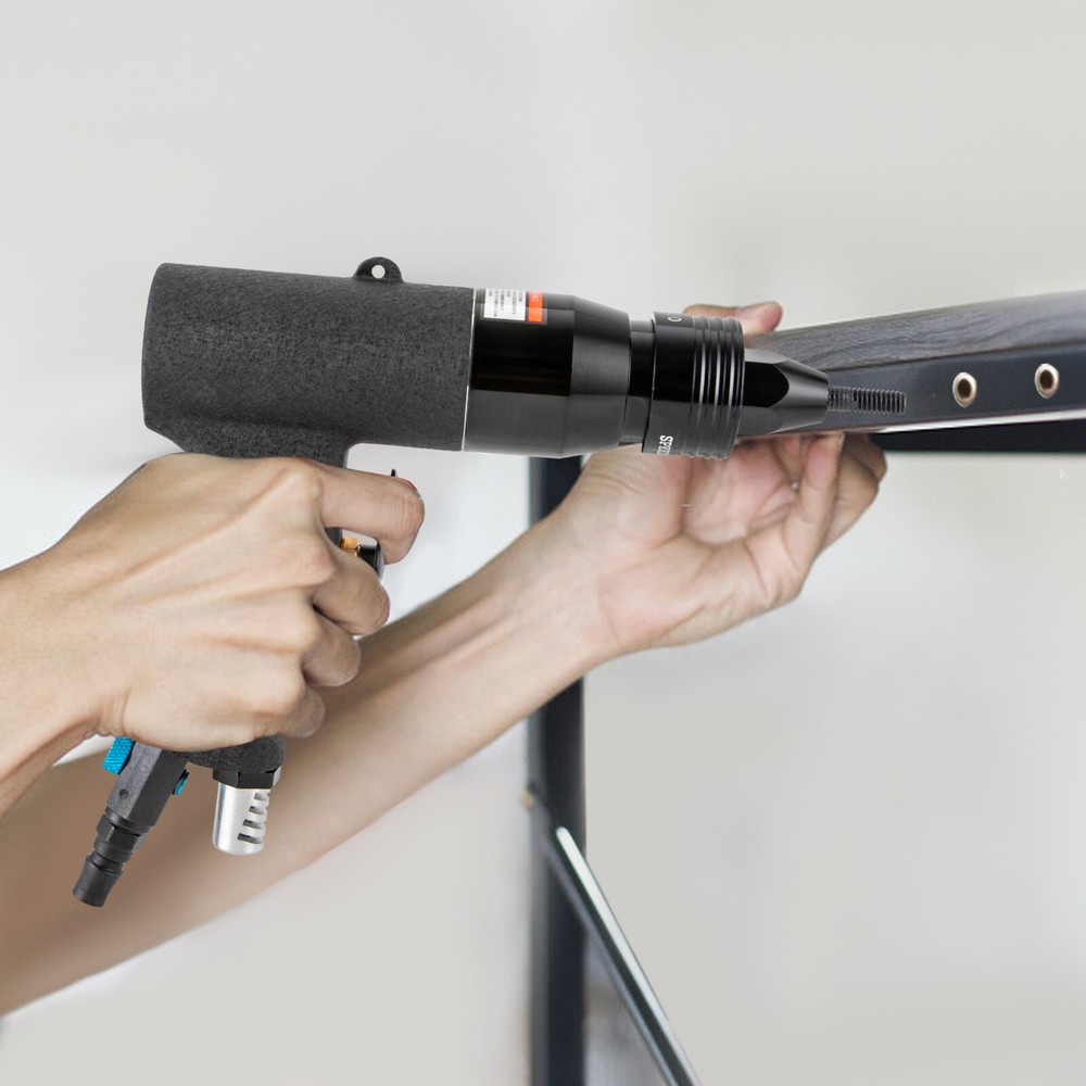 Pro Riveting Machine Pneumatic Rivet Nut Gun Air Rivet Nut Pull Setter Tool