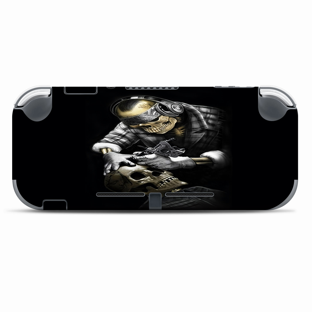 Skins Decals wrap for Nintendo Switch Lite - Skeleton tattooer