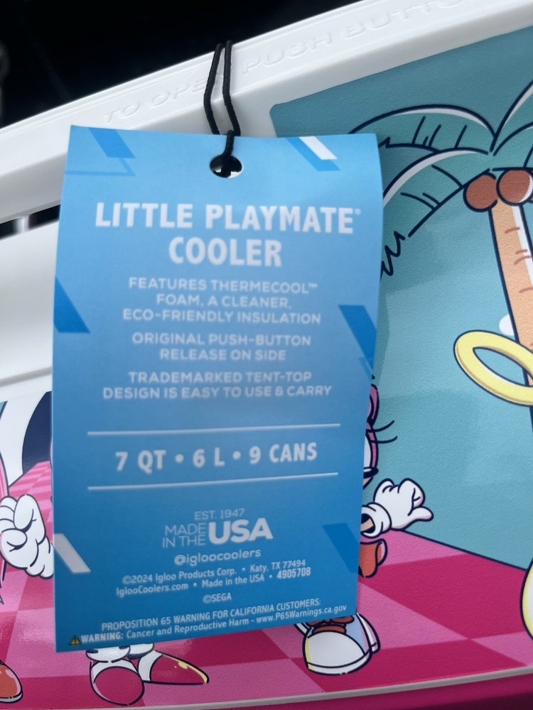 New Igloo Sonic 7 QTs Playmate