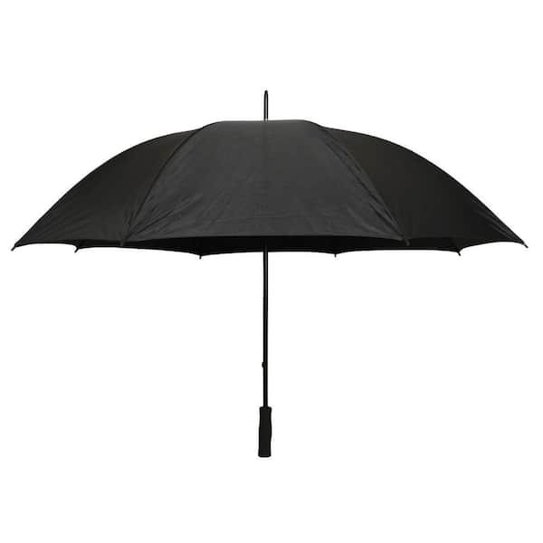 5 Ft. Golf Umbrella in All Black White