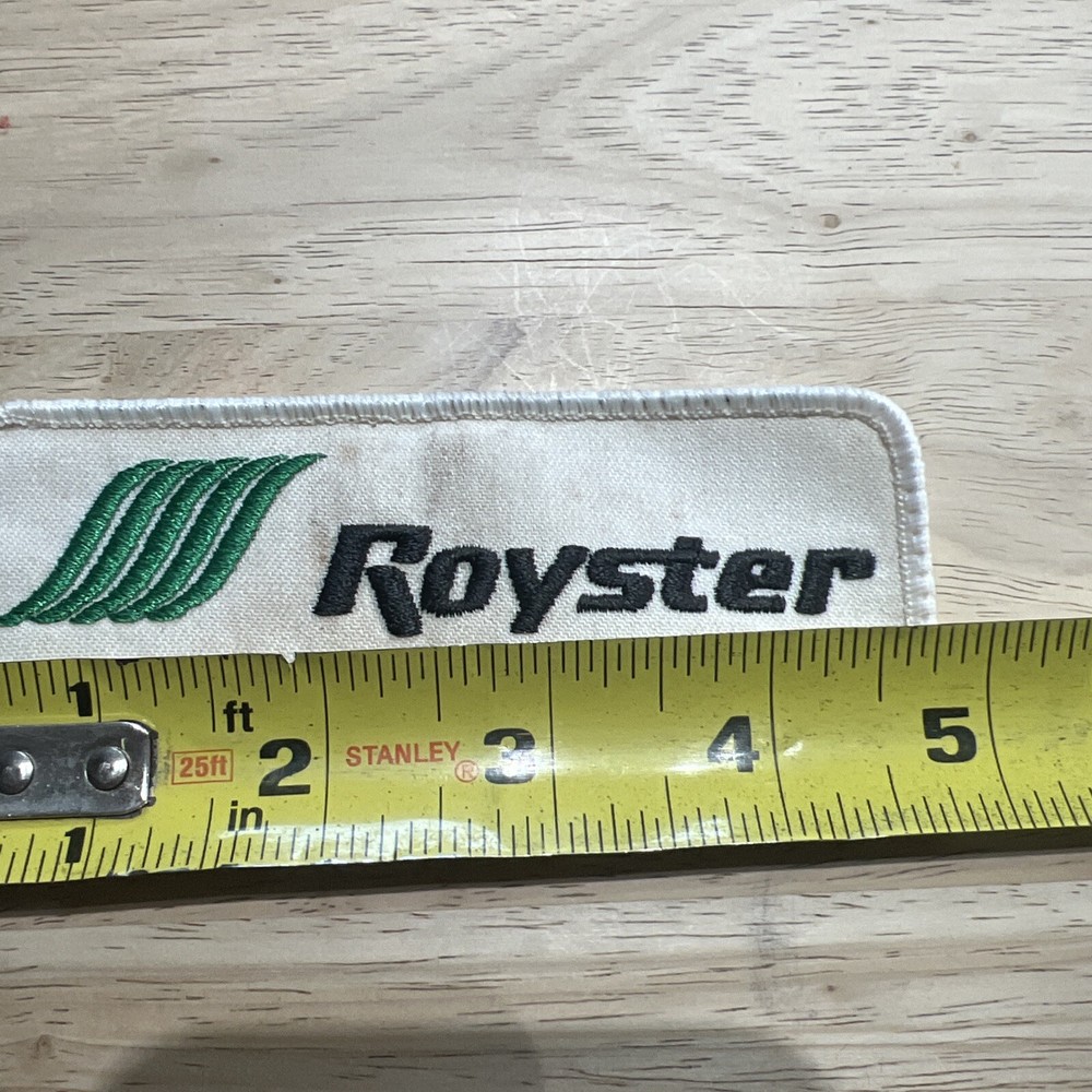 Vintage Royster Hastings Garage Patch