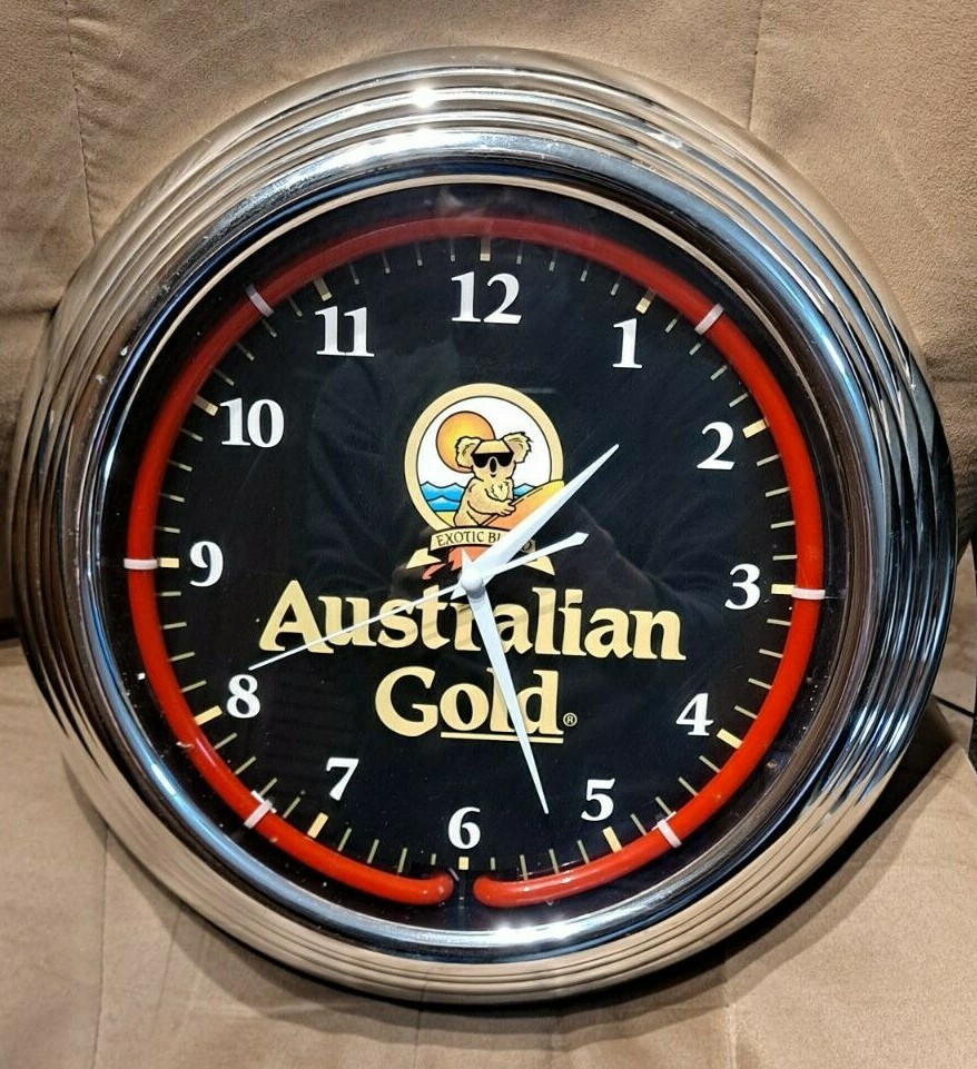 Australian Gold (Exotic Blend) Clock
