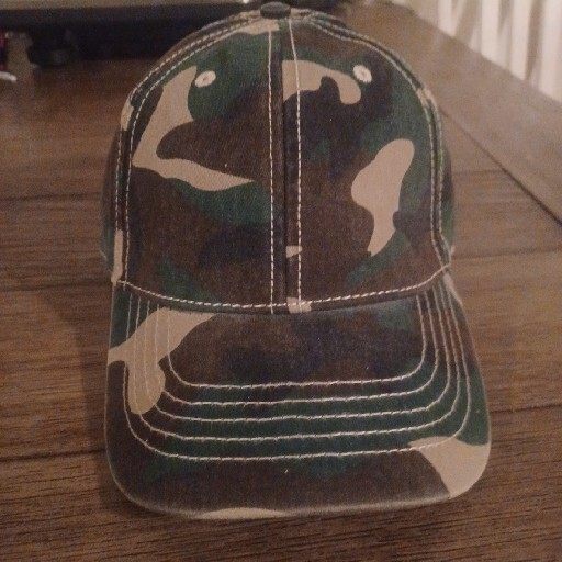 Time And Tru Camouflage Cap Hat One Size Women's Adjustable