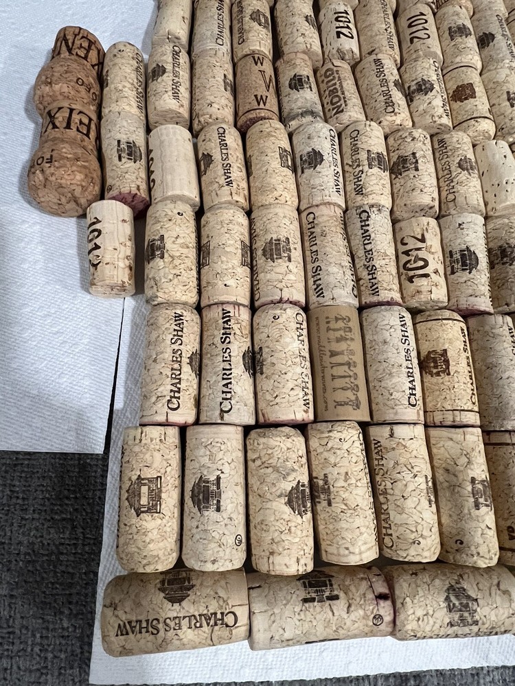 107 WINE CORKS For Crafting. One Lot