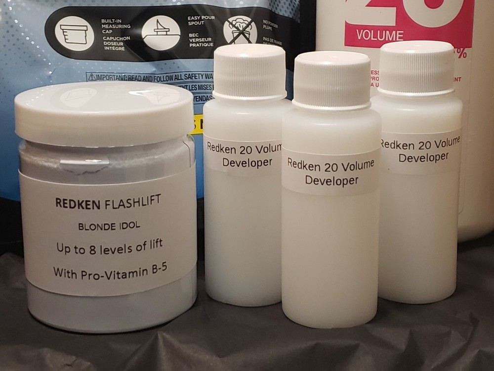 Redken Flash Lift Bleaching Kit - NEW 6 oz BIGGER Size. Ready To Ship!