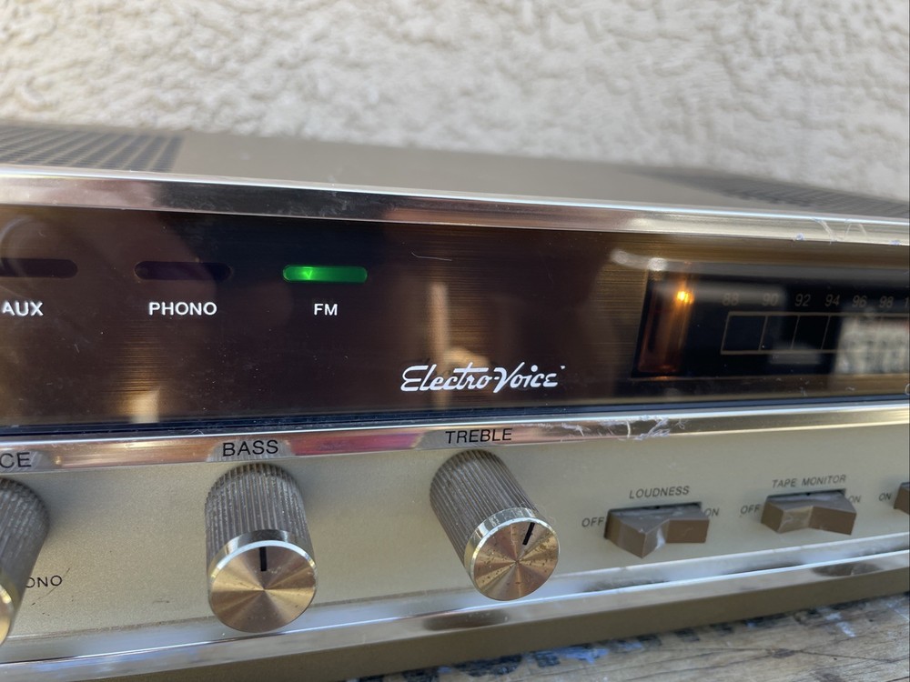 Electro-Voice E-V 1281 FM Stereo Receiver UNTESTED