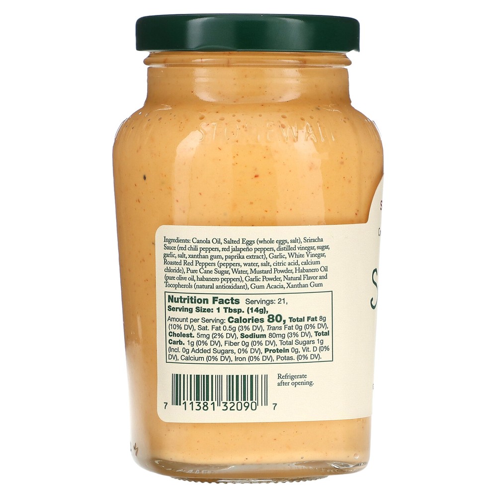 Sriracha Aioli, 10.5 oz (298 g)