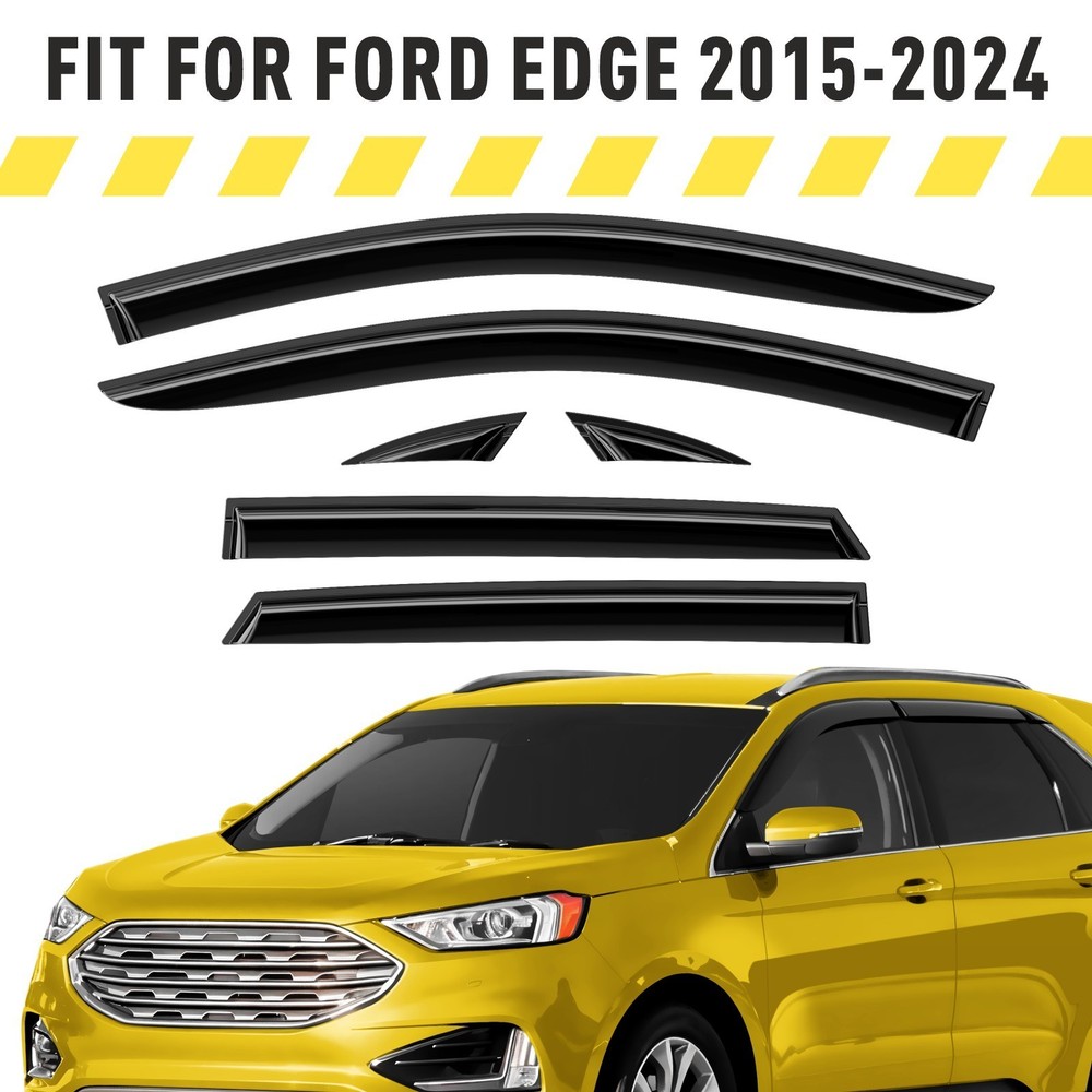 Rain Guards Vent Visors Shade for 2015-2024 Ford Edge