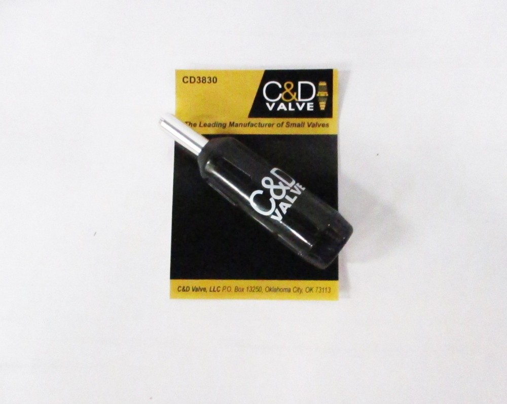 C&D Valve CD3830 Universal Locking Cap Removal Tool with 3 Bits