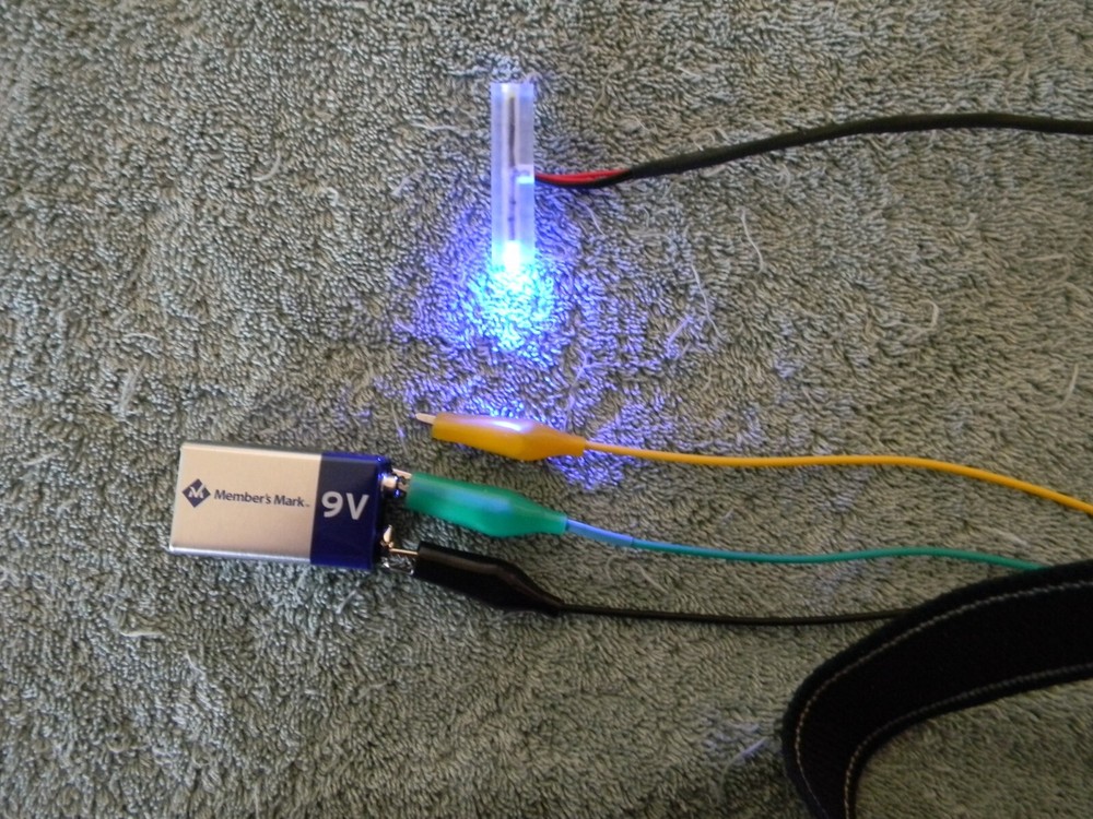 Static Timing Light for Motorcycles with Two Lights