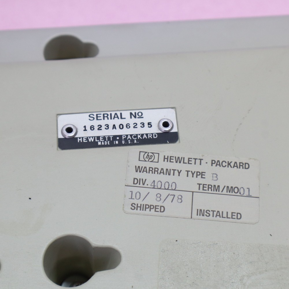 Hewlett Packard 9815A Desktop Calculator Computer Vintage Programmable T5-C2