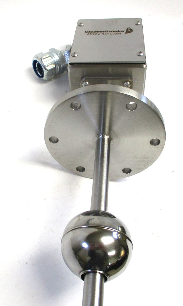 CLEAVER-BROOKS, 623-0024-000, LEVEL MASTER FLOAT ASSEMBLY, 15-1/2" PROBE,SURPLUS