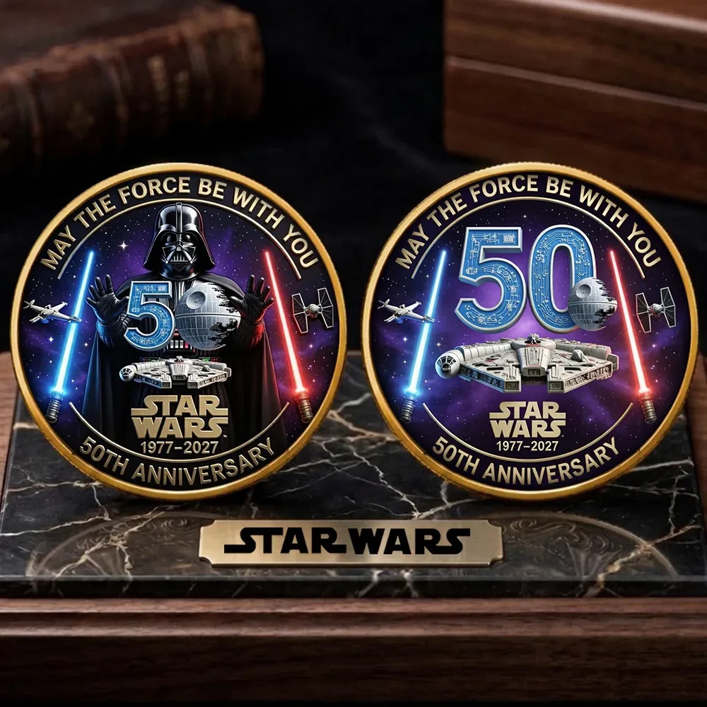 Star Wars 50th Anniversary Commemorative Coin