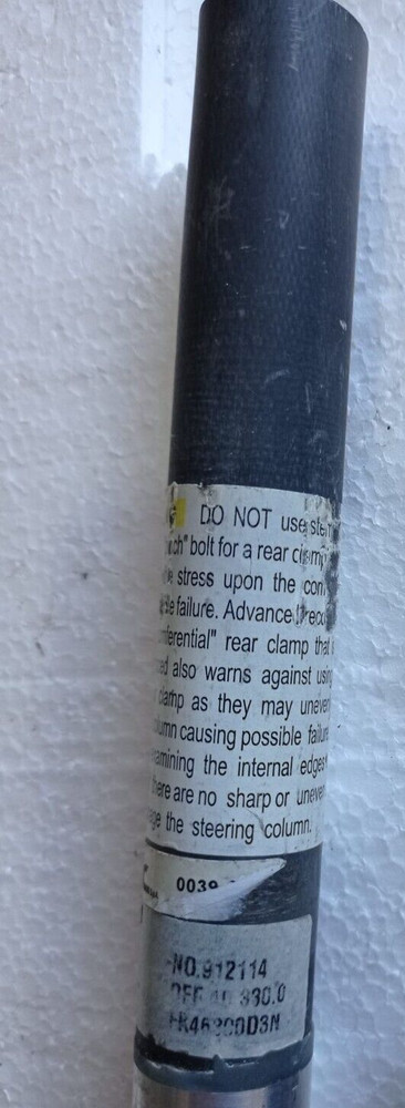 NOS BY MIC Spa CARBON FORK DIAMETER STEERER 25.3 mm