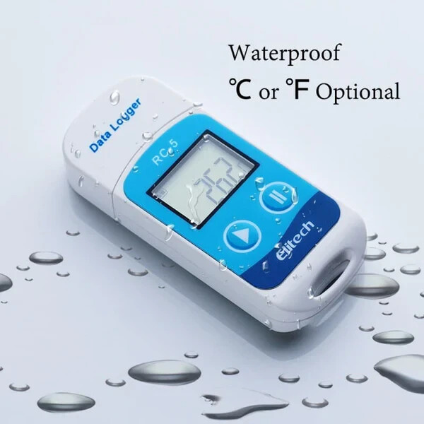 Elitech RC-5 USB Reusable Temperature Data logger Temp Recorder Quick PDF Report
