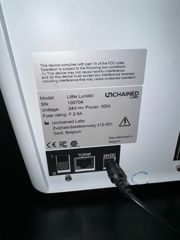 Unchained Labs Little Lunatic Spectrometer Microplate Reader #18083