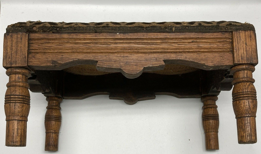 Antique Footstool wood