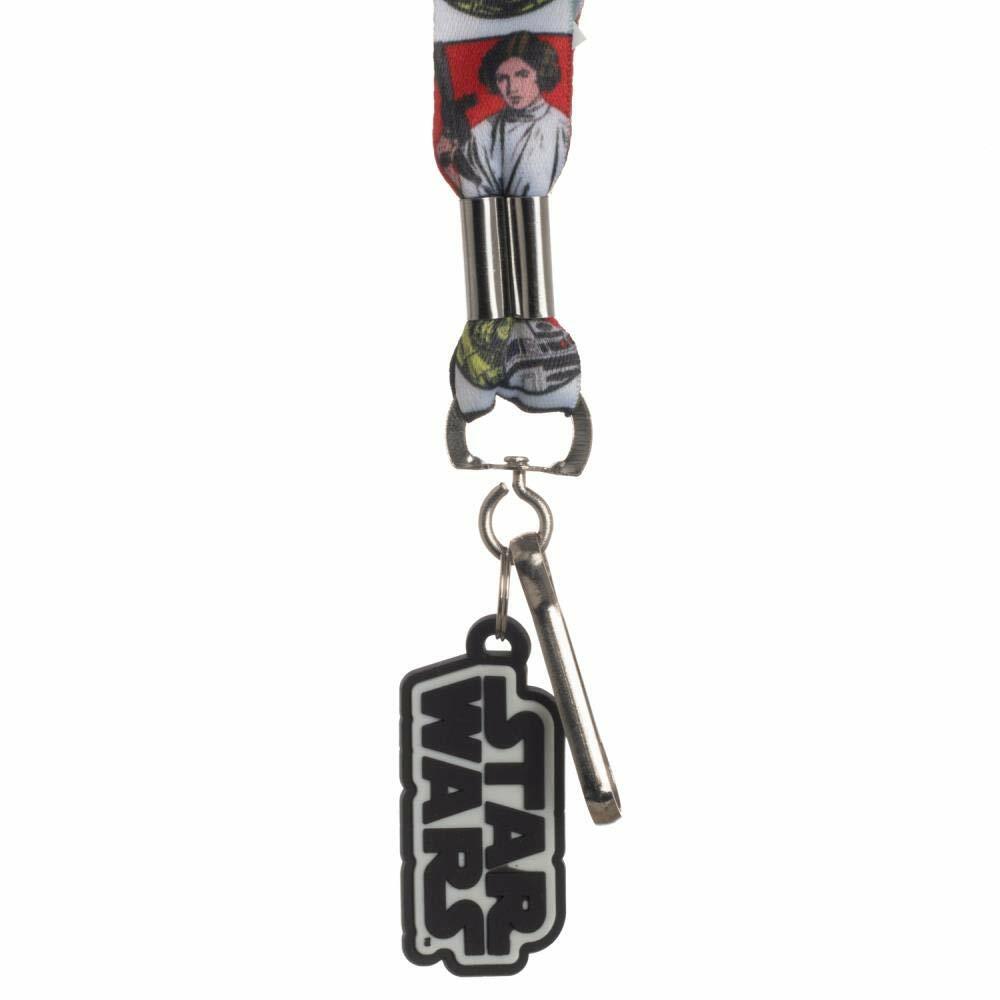 Star Wars Characters Charm and Lanyard