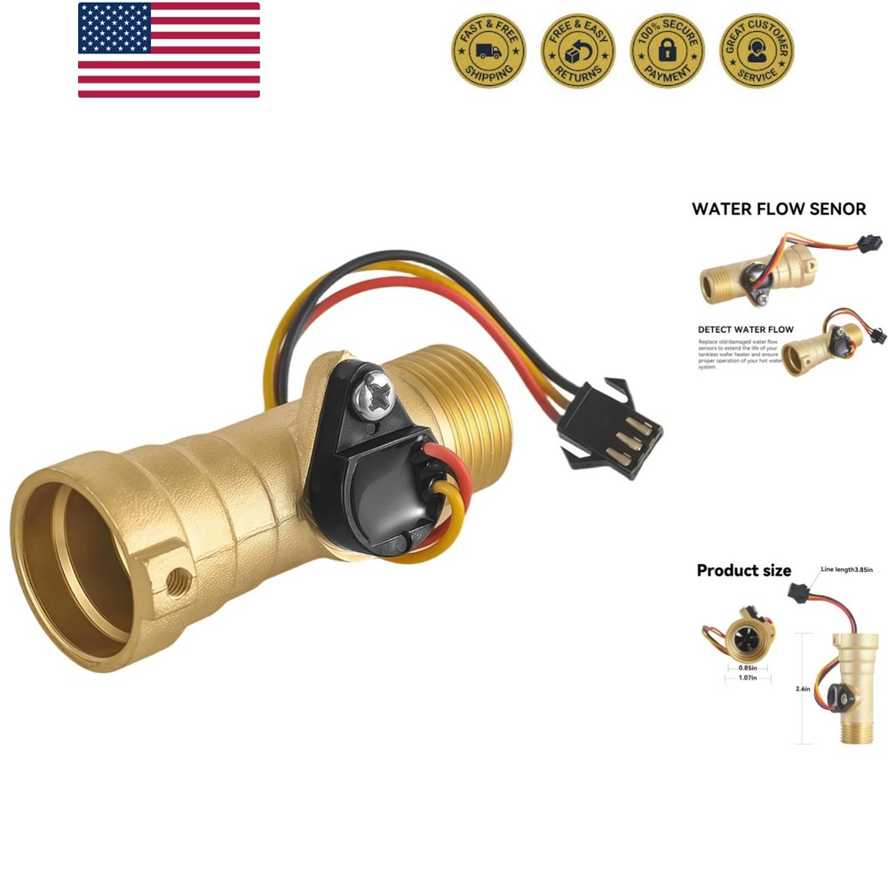 Water Flow Sensor-2022107584 RV Tankless Water Heater Water Flow Sensor Compa...