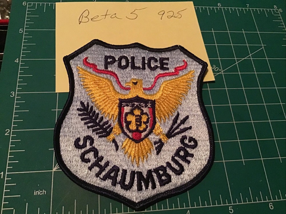 SCHAUMBURG ILLINOIS IL  POLICE PATCH