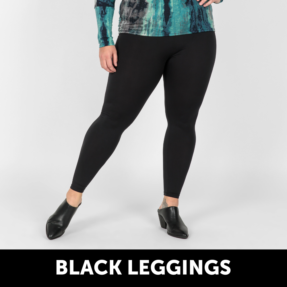 OS LuLaRoe One Size Leggings Solid Black NWT