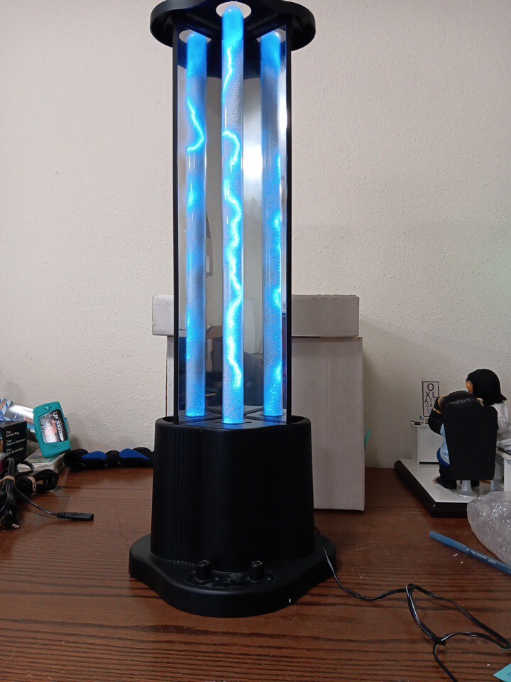 Crackle Tube Interactive Light