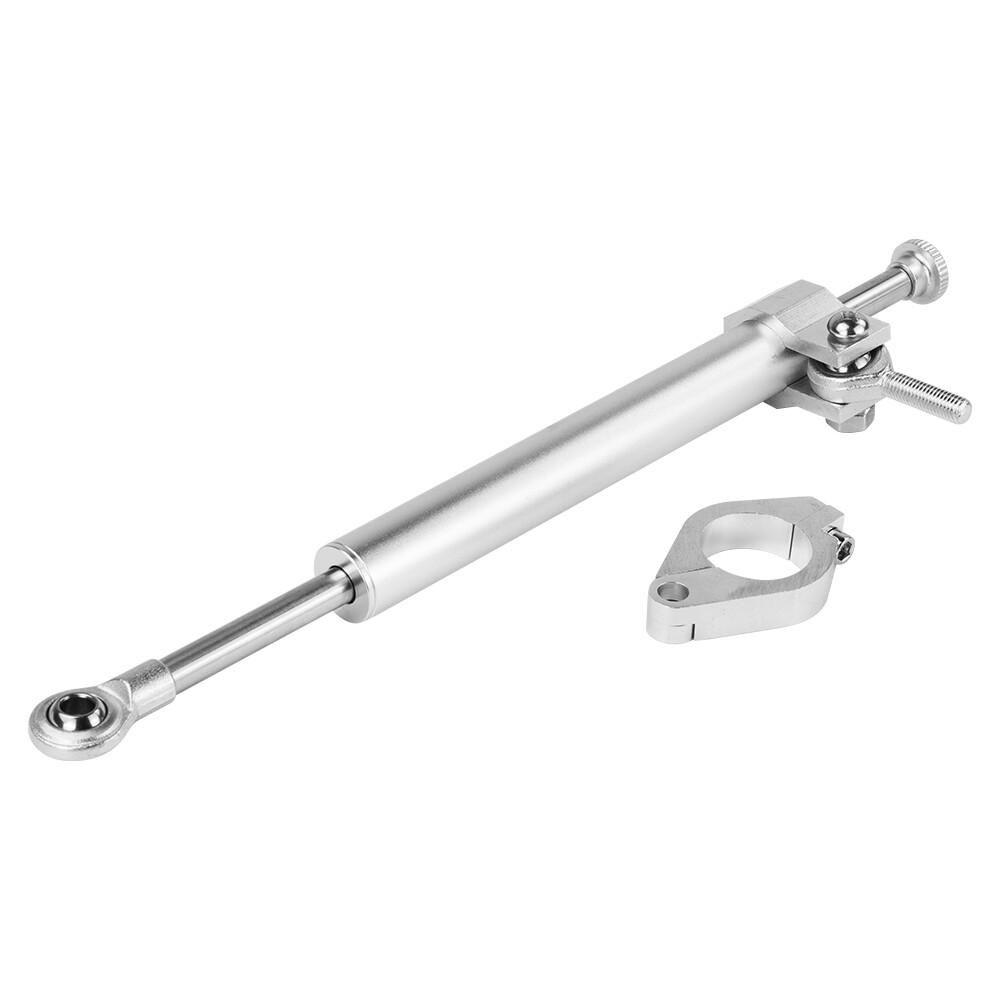 For Honda CBR929RR Stabilizer Steering Damper Silver Fork Motorcycle 2000 2001