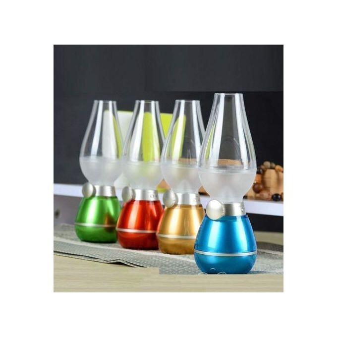 Led Retro Night Light Lamp With Blowing Control Sensor