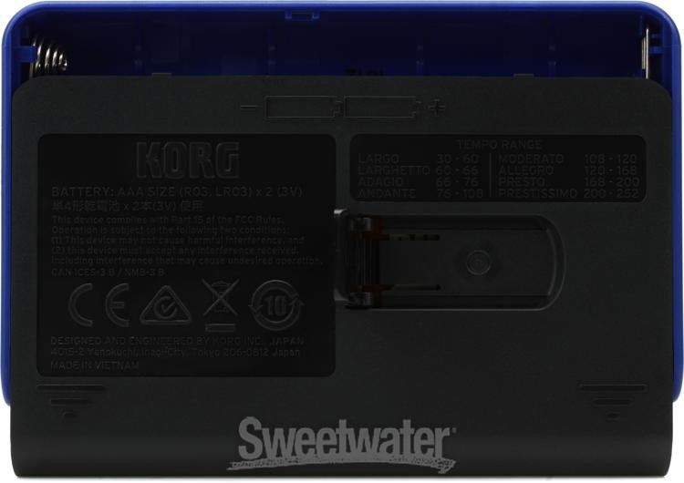 Korg MA-2 Metronome - Blue