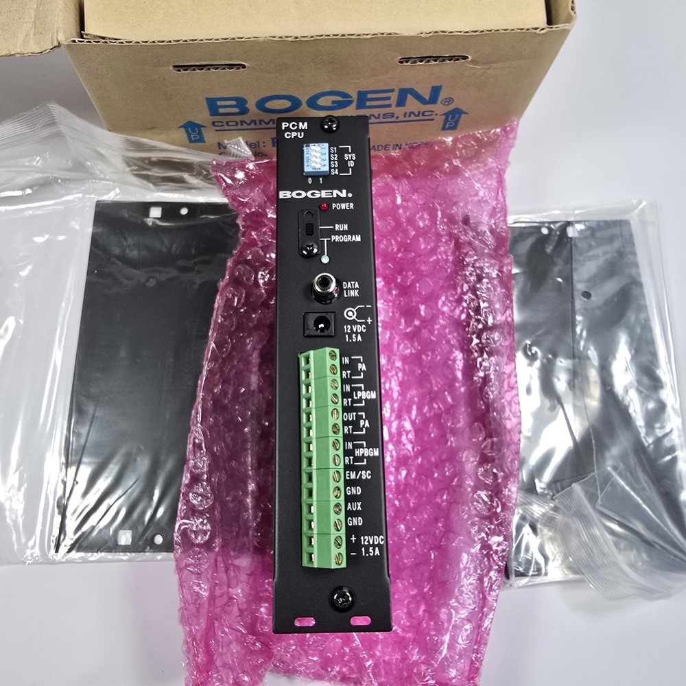 Bogen Model PCMCPU Central Processing Module PCM2000 System Module