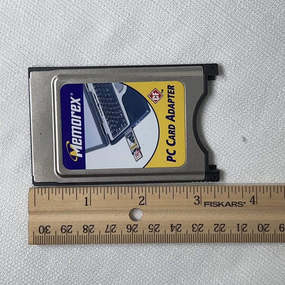 Memorex CF to PC Card Adapter Compact Flash