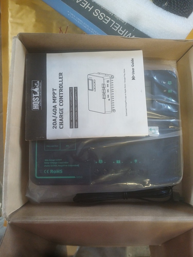 HQST 20A Smart MPPT Solar Charge Controller