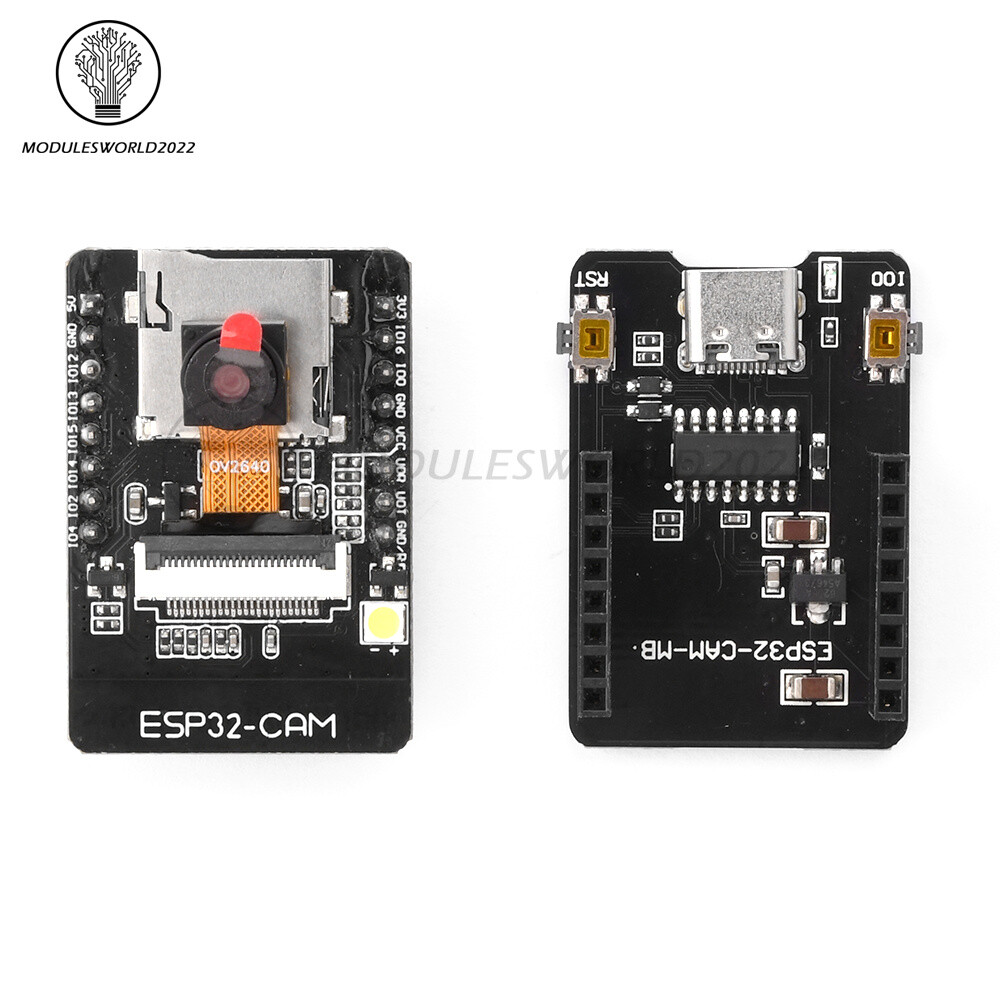 ESP32-CAM-MB WIFI Bluetooth Development Board OV2640 Camera CH340 Micro/Type-C
