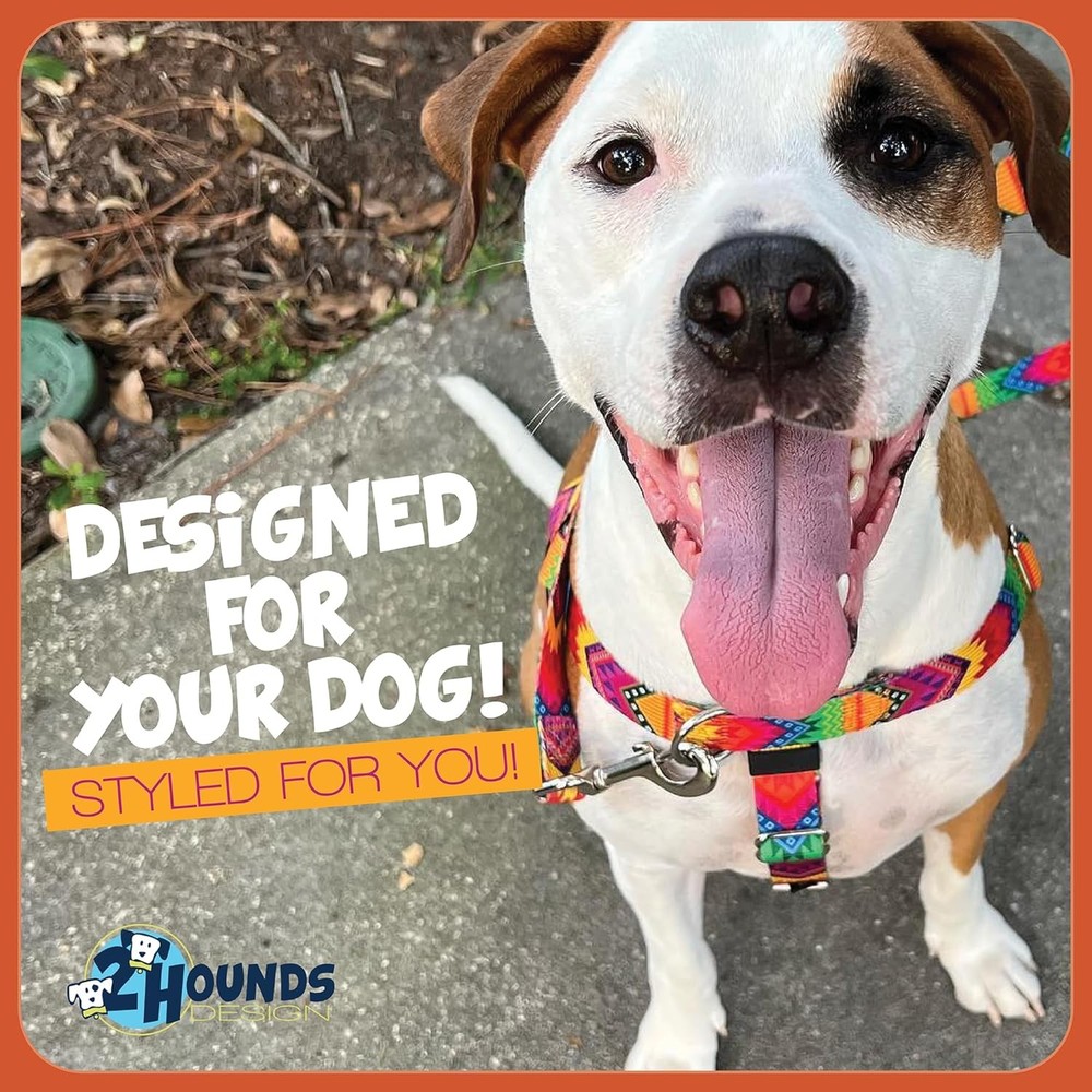 Freedom No Pull Dog Harness Adjustable Harness & Leash Set Easy Walking &