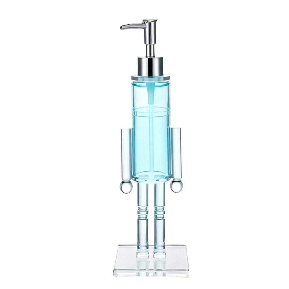 Nutcracker Soap Dispenser, Decorative Refillable Christmas Hand Soap Bottle