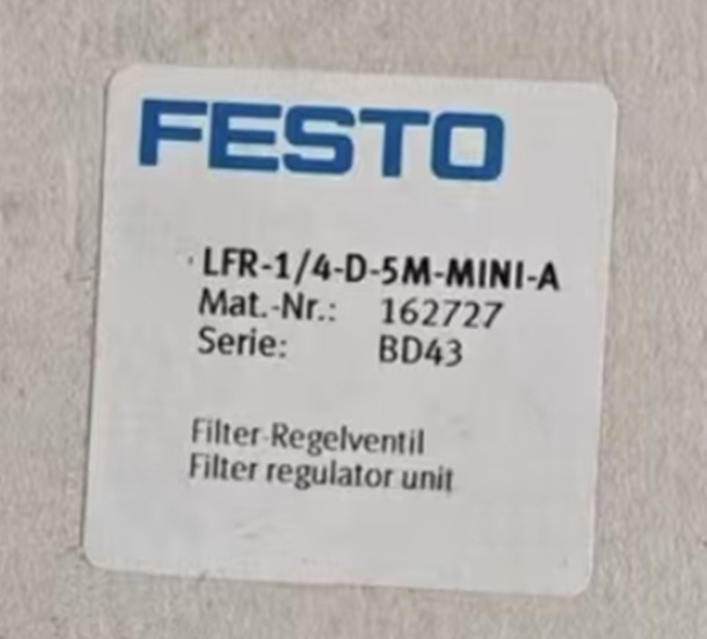 1PC FESTO 162727 LFR-1/4-D-5M-MINI-A Filter Pressure Reducing Valve