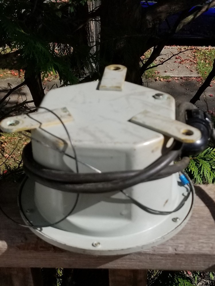 NAVAL SHIP WALL MOUNT ELECTRIC POWER SUPPLY 7.75" DIAMETER