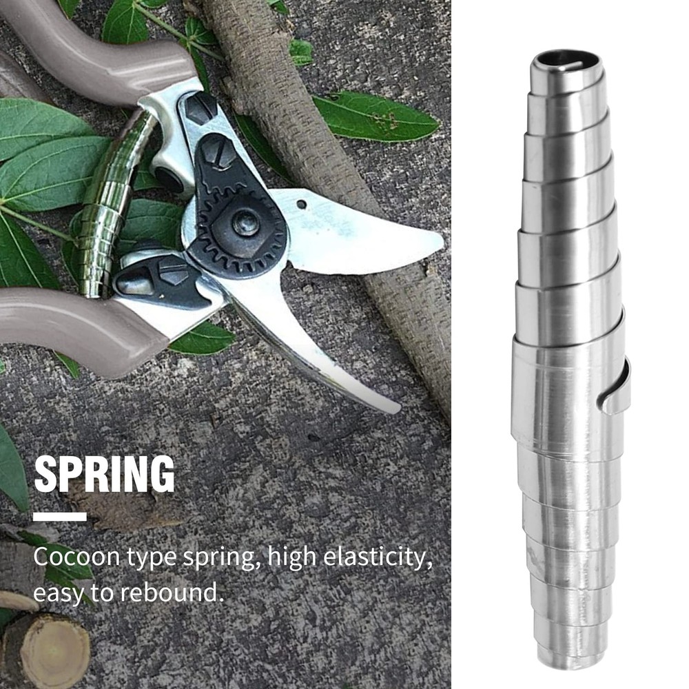 10PCS 2.36" Replacement Spring for Garden Pruning Shears, /, Silver