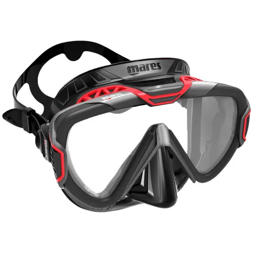 Mares Pure Wire Scuba Mask Red / Black