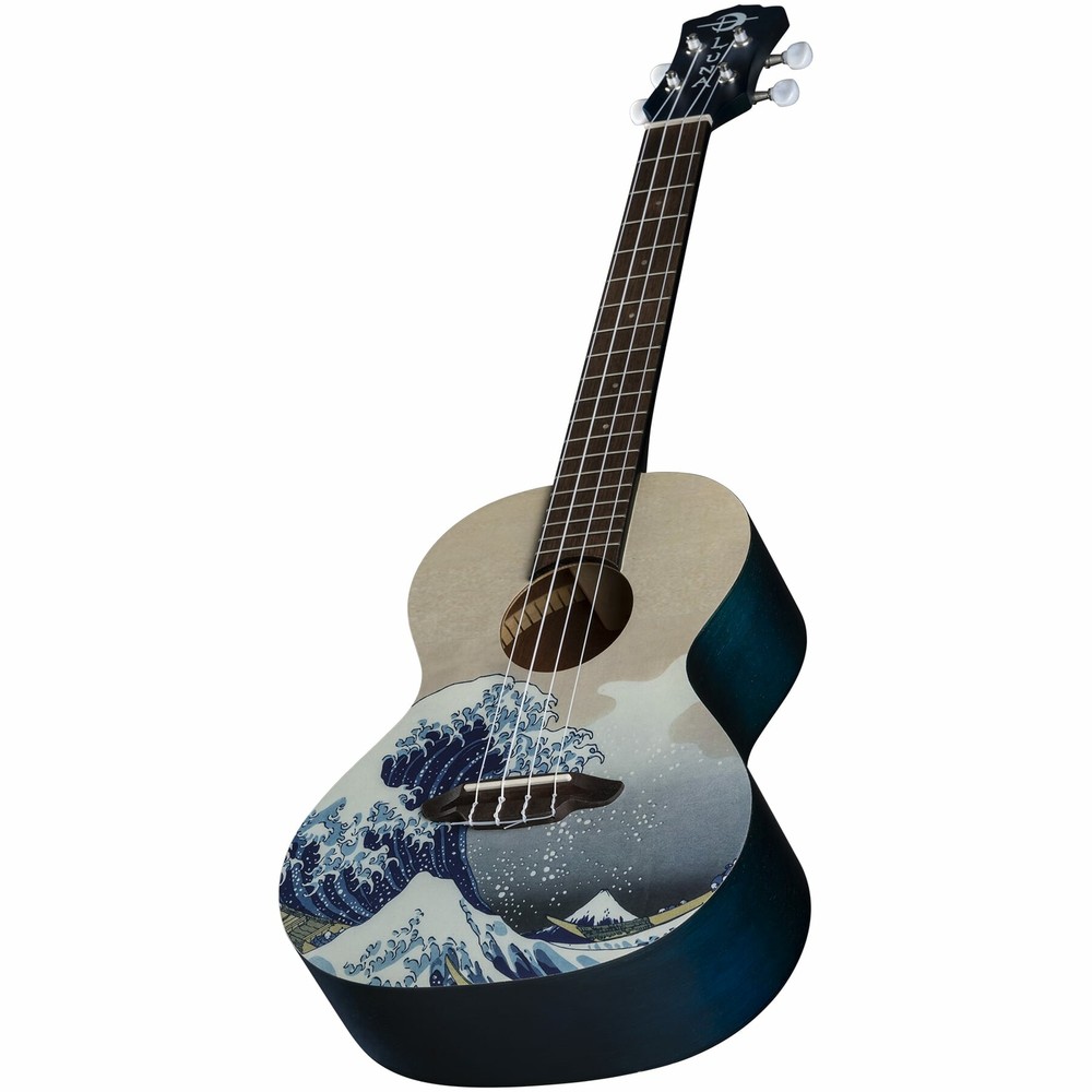 Luna Artistic Series Great Wave Tenor Ukulele, UKE GWT