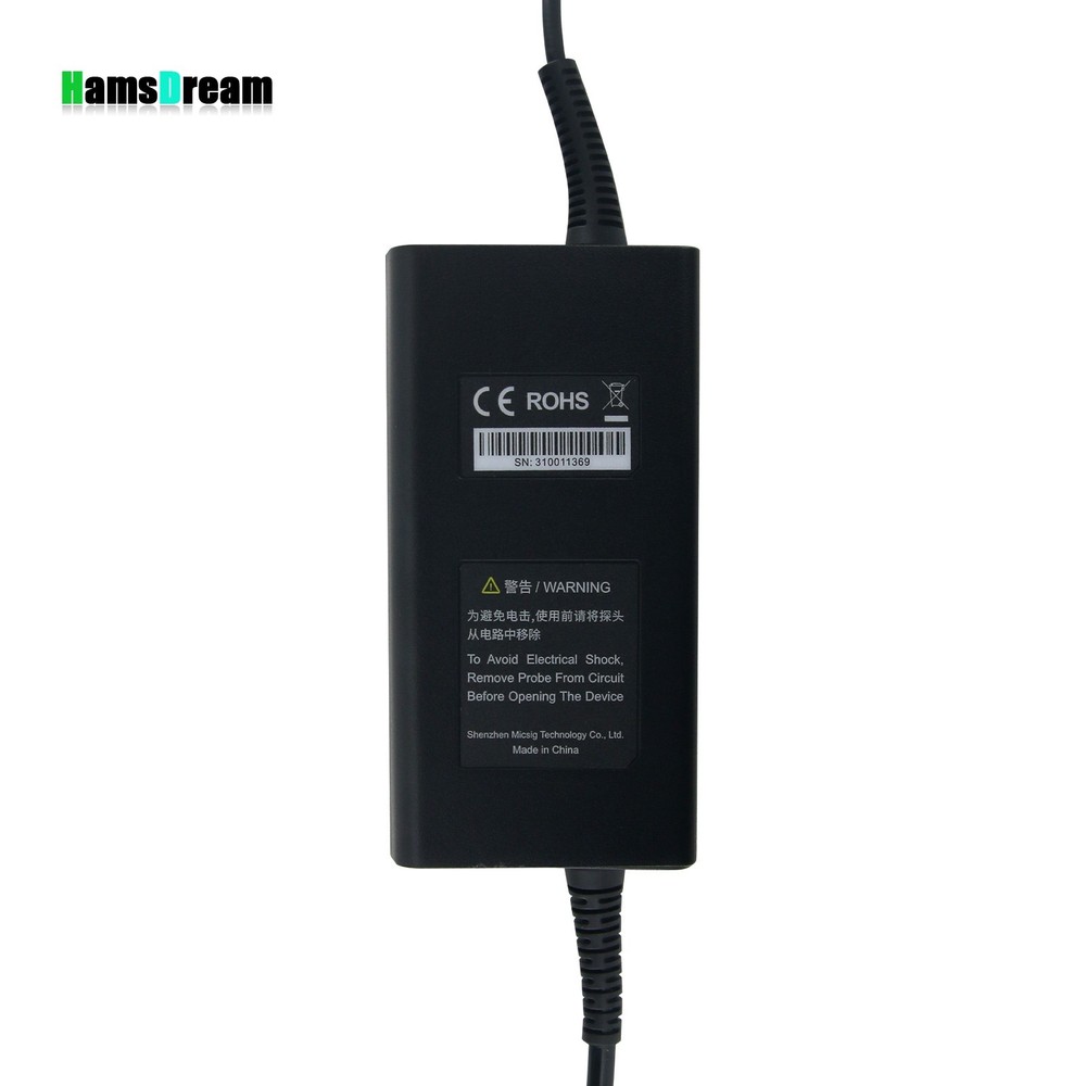 Micsig CP2100A 800KHz 10A/100A AC DC Current Probe for Oscilloscopes +Interface