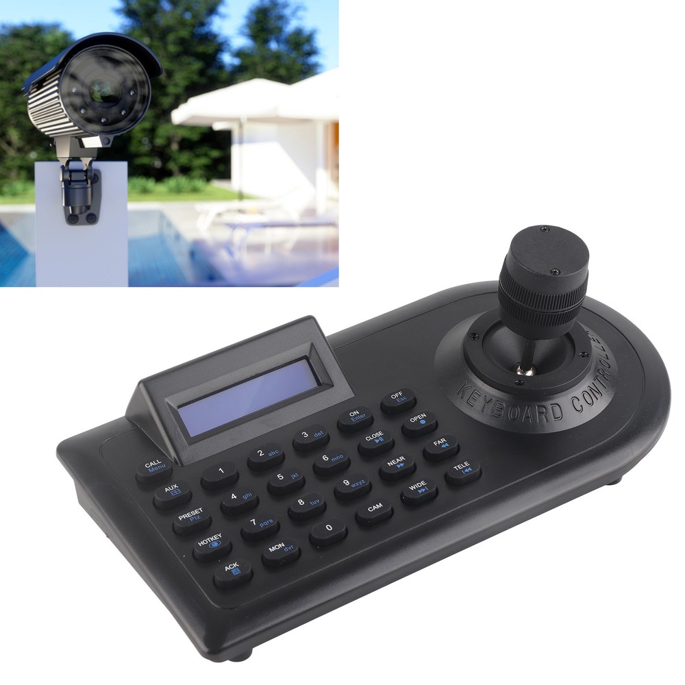 3D PTZ Camera Controller With Joystick For Public Security Surveillance Part