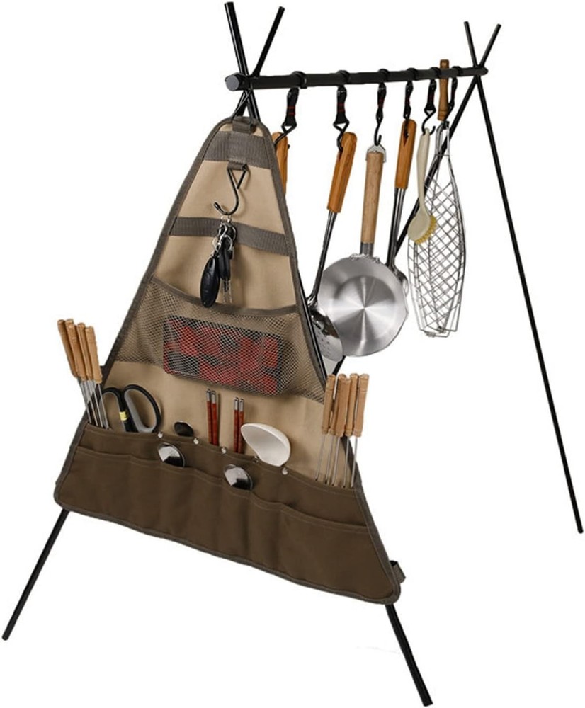 Multi-functional Camping Tableware Storage Bag Canvas