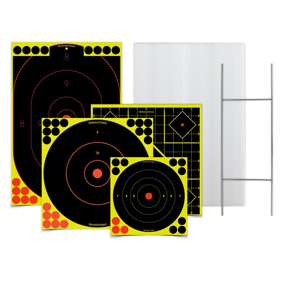 38102 Shoot-N-C Stand and Target Kit with Wire Frame & Splattering Targets