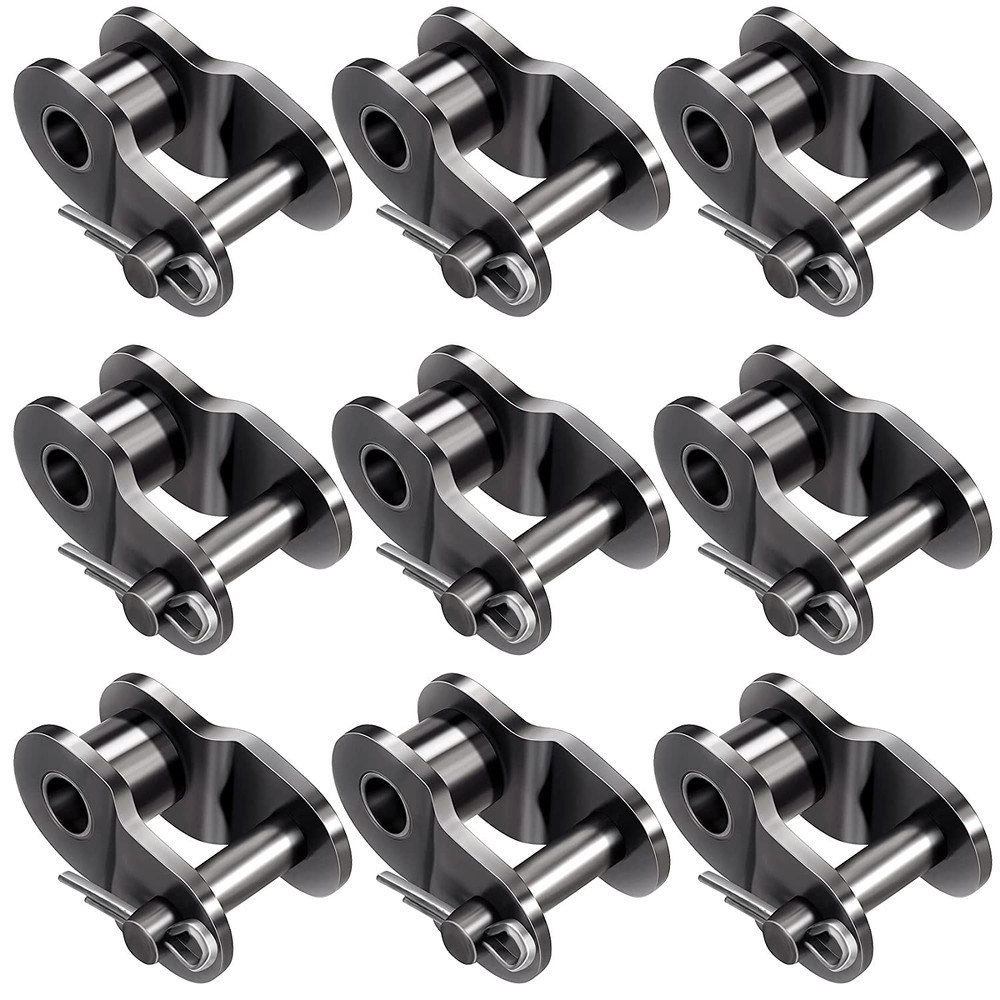 9PCS Roller Chain Offset Link #420, Half Link, Crank Link